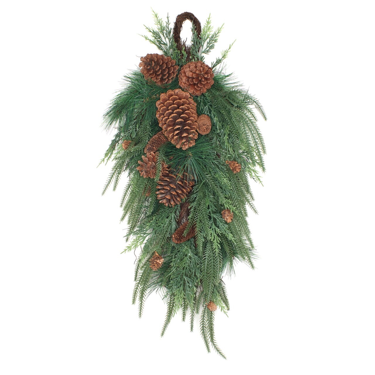 National Tree Company 32" Mixed Pine Christmas Teardrop